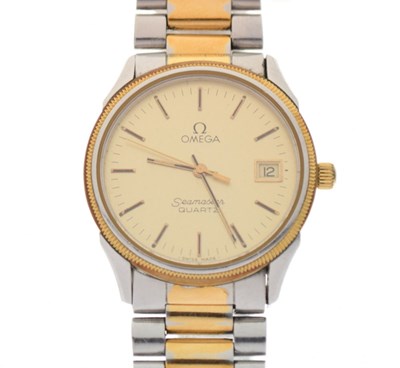 Lot 79 - Omega - Gentleman's Seamaster quartz stainless steel wristwatch