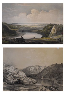 Lot 569 - Quantity of 19th Century Avon Gorge and other prints