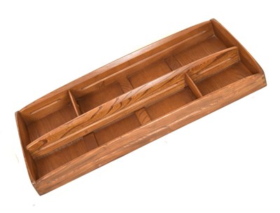 Lot 498 - Ercol - set of Golden Dawn elm wall shelves