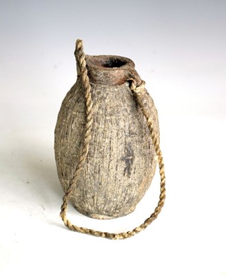 Lot 192 - Antiquities - Believed Pre-Columbian type pottery flask