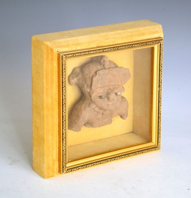 Lot 210 - Antiquities - Pre-Columbian (Mexican) terracotta bust
