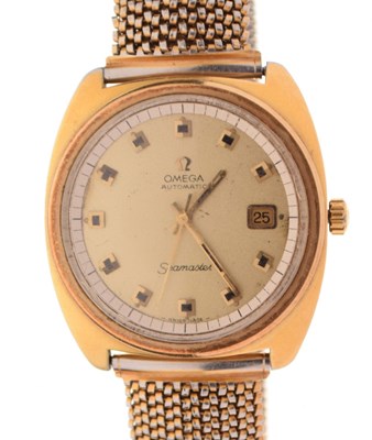 Lot 80 - Omega - Gentleman's gold-plated Seamaster wristwatch