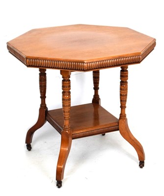 Lot 475 - Edwardian octagonal occasional table