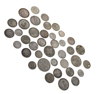 Lot 156 - Silver coinage Victorian and later, 250g approx