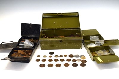 Lot 157 - Assorted base metal coinage