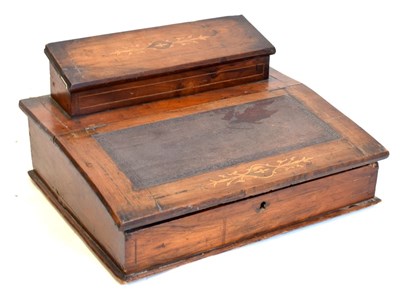 Lot 683 - 19th Century lap desk