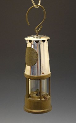Lot 216 - Protector Lamp & Lighting Company Type 6 'Eccles' safety lamp