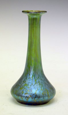 Lot 295 - Art Nouveau iridescent glass vase