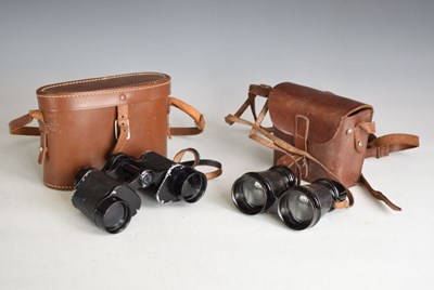 Lot 199 - Pair of Delacrox 8x34 Super Luminous binoculars, together with an unbranded pair (2)