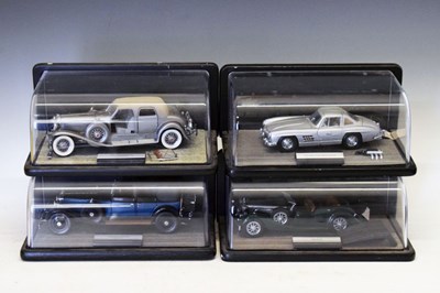 Lot 265 - Four Franklin Mint precision model die-cast vehicles