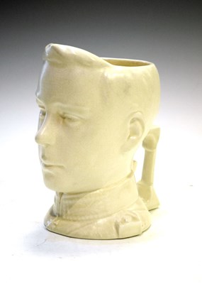 Lot 309 - Bretby Edward VIII portrait jug