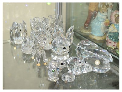 Lot 319 - Assorted Swarovski crystal