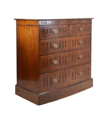 Lot 470 - Early 20th Century mahogany bowfront chest of drawers