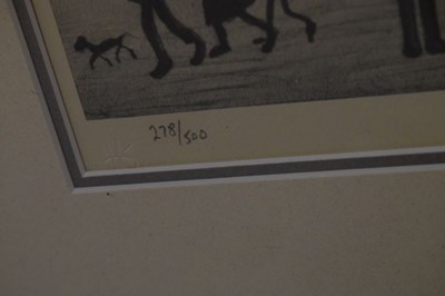 Lot 338 - After Laurence Stephen Lowry, (1887-1976) – Limited edition signed print – ‘St Mary's Beswick’