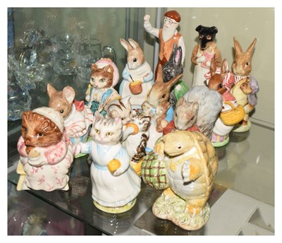 Lot 277 - Collection of Beswick Beatrix Potter figures
