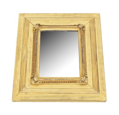 Lot 518 - Gilt framed wall mirror