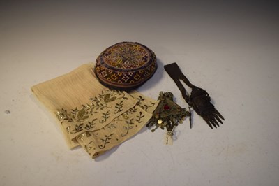 Lot 237 - A collection of Turkoman items