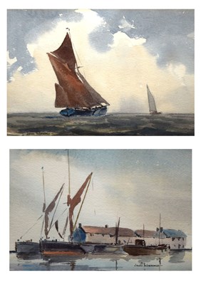 Lot 510 - John Worsdale, (1930-2008) - Two watercolours, etc..