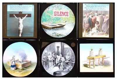 Lot 282 - Quantity of magic lantern slides