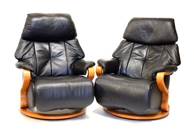 Lot 691 - Pair of Himolla Easy Chairs