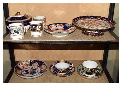 Lot 330 - Quantity of early 19th Century and later Imari and other teawares