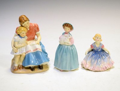 Lot 331 - Royal Worcester and Doulton figures