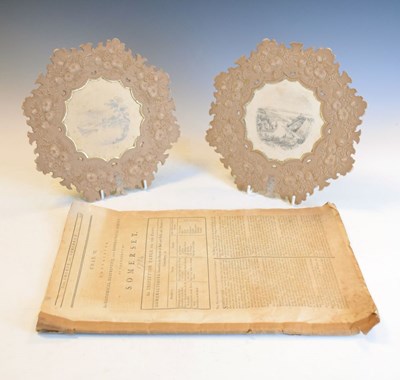 Lot 190 - Historical description and Biographical Survey of Somerset, etc