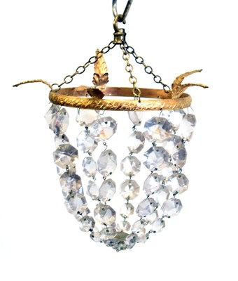 Lot 549 - Lustre drop light fitting