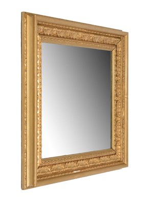 Lot 578 - Early to mid 20th Century gilt framed wall mirror