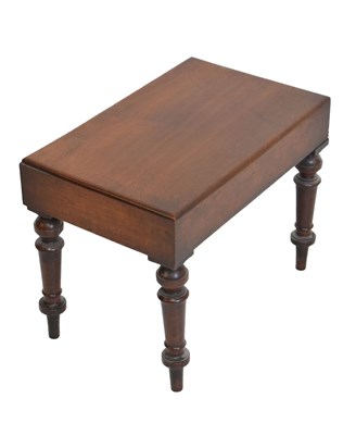 Lot 568 - 19th Century mahogany bidet