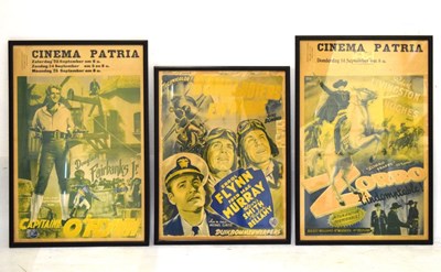 Lot 440 - Three vintage Belgian cinema posters