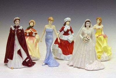 Lot 314 - Royal Doulton & Royal Worcester Figures