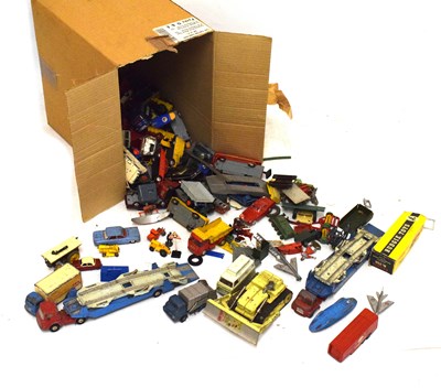 Lot 248 - Quantity of loose play worn Corgi Toys and other diecast model vehicles