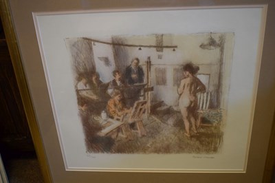 Lot 704 - Bernard Dunstan - signed limited edition print