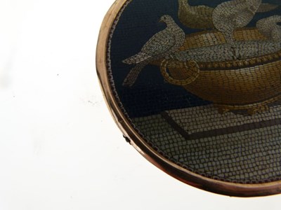 Lot 38 - Fine 19th Century Italian 'Grand Tour' souvenir micromosaic panel