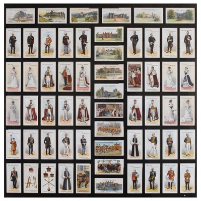 Lot 150 - Royal interest: Edward VII Coronation full set of sixty cigarette cards