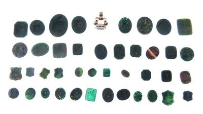 Lot 55 - Collection of bloodstone intaglios