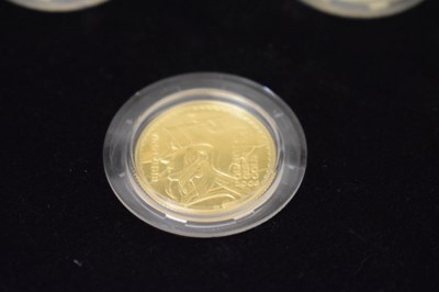Lot 113 - Royal Mint - 'The Gold Proof Britannia Portrait Collection 2006'