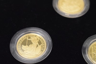 Lot 113 - Royal Mint - 'The Gold Proof Britannia Portrait Collection 2006'