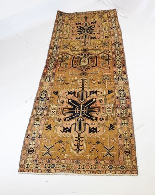 Lot 566 - North West Persian Heriz runner