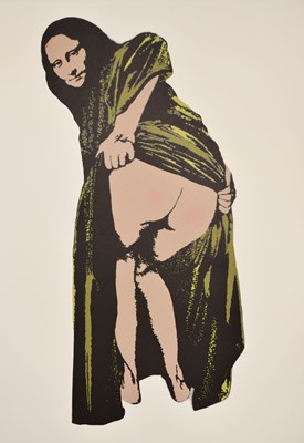 Lot 462 - Nick Walker (British, b. 1969) - Screen print - 'Moona Lisa'