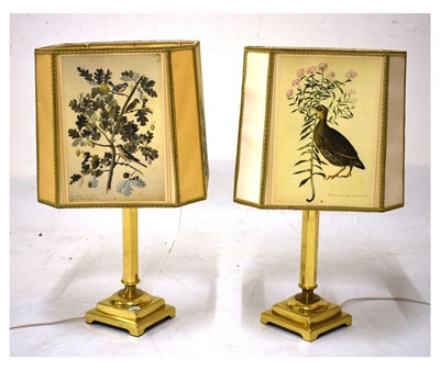 Lot 719 - Pair of lamps