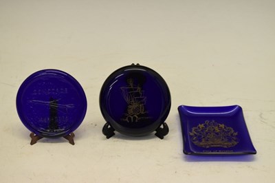 Lot 311 - Quantity of 'Bristol' blue glass