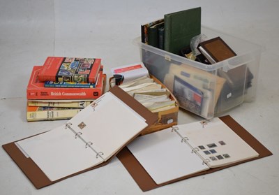 Lot 326 - Quantity of stamps to include GB ad World together with reference books etc