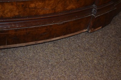 Lot 645 - Fine Victorian burr walnut kidney-shaped pedestal desk by Gillow & Co