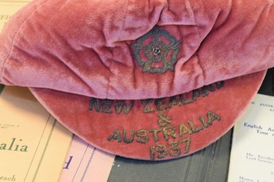 Lot 239 - Collection of memorabilia relating to the Football Association tour of New Zealand and Australia