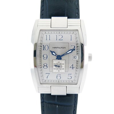 Lot 71 - Hamilton 'Mount Vernon' stainless steel automatic calendar wristwatch