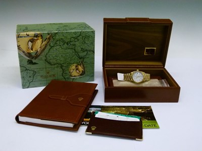 Lot 70 - Rolex - Gentleman's 18K Day Date automatic chronometer wristwatch
