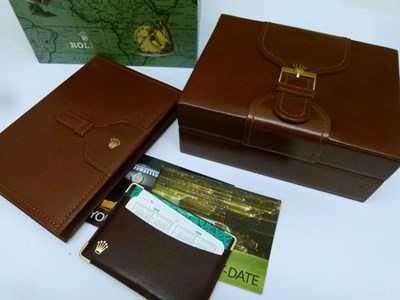 Lot 70 - Rolex - Gentleman's 18K Day Date automatic chronometer wristwatch