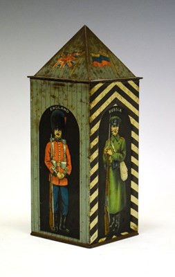 Lot 186 - Huntley & Palmer Sentry tin